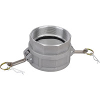 Алюминиевый камлок TITAN LOCK типа D серия "EcoLine", розетка внутренняя резьба BSP 4", TL400DAL-EL