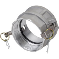 Алюминиевый камлок TITAN LOCK типа D серия "EcoLine", розетка внутренняя резьба BSP 4", TL400DAL-EL