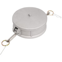 Алюминиевый камлок TITAN LOCK типа DC серия EcoLine, заглушка для ниппеля 5" TL500DCAL-EL