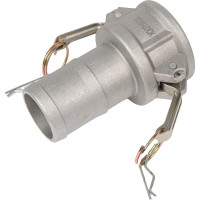 Алюминиевый камлок TITAN LOCK типа С серия EcoLine, розетка с хвостовиком 2" TL200CAL-EL