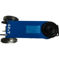 Пневмогидравлический подкатной профессиональный домкрат AE&T 100/50 т, складной HJ-100/50F