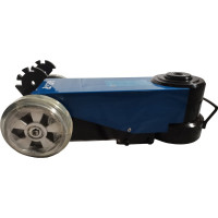 Пневмогидравлический подкатной профессиональный домкрат AE&T 100/50 т, складной HJ-100/50F