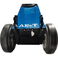 Пневмогидравлический подкатной профессиональный домкрат AE&T 100/50 т, складной HJ-100/50F