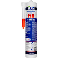 Монтажный прозрачный каучуковый клей IRFIX CRYSTAL FIX 310 мл 20008