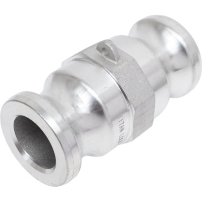 Алюминиевый камлок TITAN LOCK (переходник ниппель 1 1/4" х ниппель 1 1/4") TL125AAAL