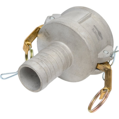 Алюминиевый камлок TITAN LOCK тип C, 2 1/2", розетка с хвостовиком под рукав 1 1/2" TL2515CAL
