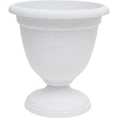 Высокий вазон Martika Колывань 3 л, диаметр 22 см, мрамор С134М