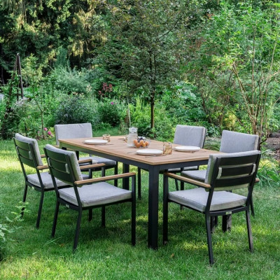 Обеденный комплект Royal Family OSCAR со столешницей из поливуда 150-41-01