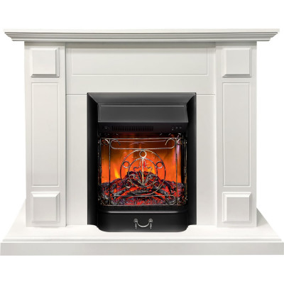 Каминокомплект RealFlame TURIN STD/EUG WT + MAJESTIC LUX BL 9913704