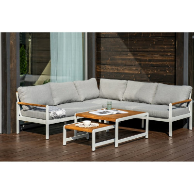 Лаунж зона из алюминия Joygarden MAYA белая 42100/42101/42102/42104/42105