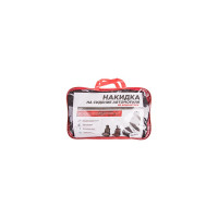 Накидка сиденья SKYWAY EXPENSIV алькантара, черная, строчка черная S01302018