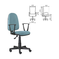 Компьютерное офисное кресло BRABIX Prestige Start MG-312, с подлокотниками 531921