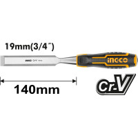 Стамеска INGCO 19мм INDUSTRIAL HWC0819