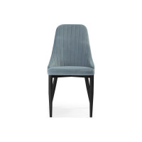 Стул Woodville Kora light blue/black 15104