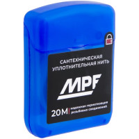Сантехническая уплотнительная нить для резьбовых соединений MPF 20 м, 5 шт ИС.131836