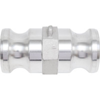 Алюминиевый камлок TITAN LOCK (переходник ниппель 1 1/4" х ниппель 1 1/4") TL125AAAL