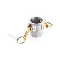 Алюминиевый камлок TITAN LOCK тип D розетка, внутр. резьба NPT 1/2" TL50DALN