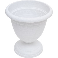 Высокий вазон Martika Колывань 3 л, диаметр 22 см, мрамор С134М