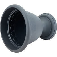 Высокий вазон Martika Колывань 8.1 л, диаметр 30 см, серый С136СЕР