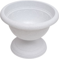 Вазон низкий Martika Колывань 5.3л, диам. 30 см, мрамор С146М