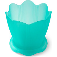 Горшок для орхидей Martika Эдельвейс 1.5л, диам. 160 мм, с поддонником С191П