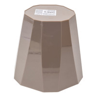 Кашпо со вставкой Martika Палермо 1.8 л, коричнево-серое С316КСЕР