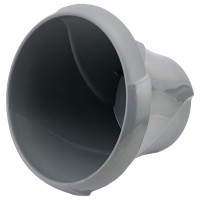 Кашпо Martika Флориана с поддонником, 2.8 л, диам. 215 мм, серое С386СЕР