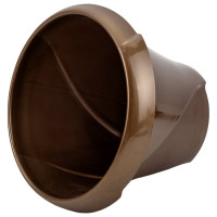 Кашпо Martika Флориана с поддонником, 2.8 л, диам. 215 мм, золотое С386ЗОЛ