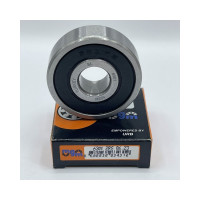Радиальный шарикоподшипник MGM 6301 2RS сепаратор из листовой стали, двусторонние контактные уплотнения, 12x37x12 мм