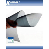 Москитная сетка KOMFORT москитные системы антипыль micro mesh черное полотно, 1400x3000 мм МС000842