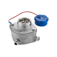 Оптическая розетка TITAN LOCK 6-ти контактная, 3 J-слота, алюминий TLPS-6