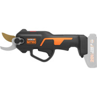 Аккумуляторный секатор WORX 20в, 25см, без акб и зу WG330E.9