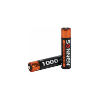 Аккумуляторные батарейки SONNEN комплект 4 шт., AAA (hr03), 1000 mah, ni-mh, в блистере, 455610