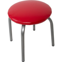Табурет детский MODULE`S TYLE красный полим / хром ВИ0075