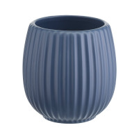 Цветочный горшок Tkano Edge темно-синего цвета, 1.2 л TK22-DEC-PT0004