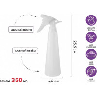 Опрыскиватель ручной PERFECTO LINEA 0.35 л, с пульверизатором 42-350001