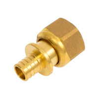 Муфта аксиальная с накидной гайкой AQUALINK 16 мм х 3/4" вн 01014