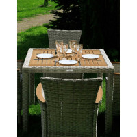 Обеденный комплект ROYAL FAMILY AMELIA бежевого цвета, на 4 персоны 760-763-21-21