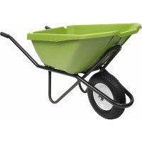 Одноколесная тачка Gigant с пластиковым кузовом 110л, 200 кг ZAW-02