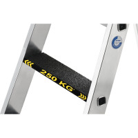 Стремянка MUNK 3 ступени с покрытием Clip-Step R13 с рукояткой Ergo-pad нагрузка до 250 кг 042703