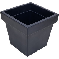 Кашпо Prosperplast DLOFL300 S433 квадрат Lofly Square Low d29 см, L29 см, h27 см, 15 л антрацит без поддона 071832