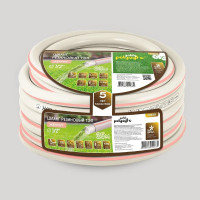 Шланг POLYAGRO ТЭП 1/2", 25 м, жемчуг, резиновый армированный трёхслойный морозостойкий 7558325