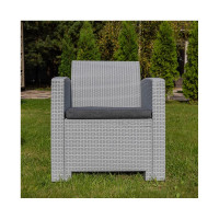 Комплект садовых кресел Royal Family LANA, светло-серый 830-71-71