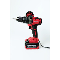 Ударная дрель с литий-ионным аккумулятором REDTOOL CS-1150SET 20В, 4000мАч, 90Нм, 2 скорости RT 1150