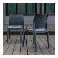 Набор стульев Royal Family JULY(2 шт) графит 853-81