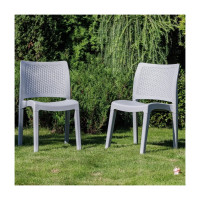 Набор стульев Royal Family JULY (2 шт) светло-серый 853-71