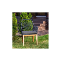 Обеденное кресло Royal Family CHLOE серый роуп 412-01