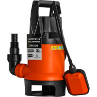 Насос погружной SKIPER SP5100 для слабозагрязнённой воды (1000 Вт, 17500л/ч, напор 9м, 1" или 1 1/2") 00-00021032