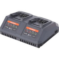 Устройство зарядное Patriot GL422, 40В платформа LCT, ток зарядки, 2.0А, два слота 180301422