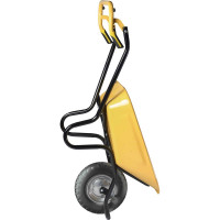 Тачка одноколесная Haemmerlin FLEXI UP 100 л крашеный кузов, пневмо колесо-подшипник 305580601